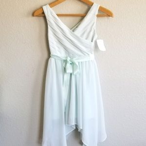 Poppies and Roses Girl Dress Teal